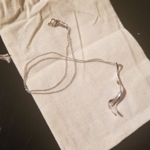 Tiffany and Co. Frank Gehry Spiral Necklance